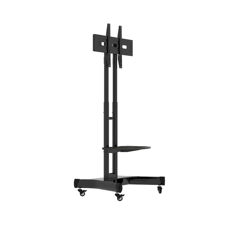 Meuble TV universel pivotant, support TV de table réglable en hauteur et inclinable