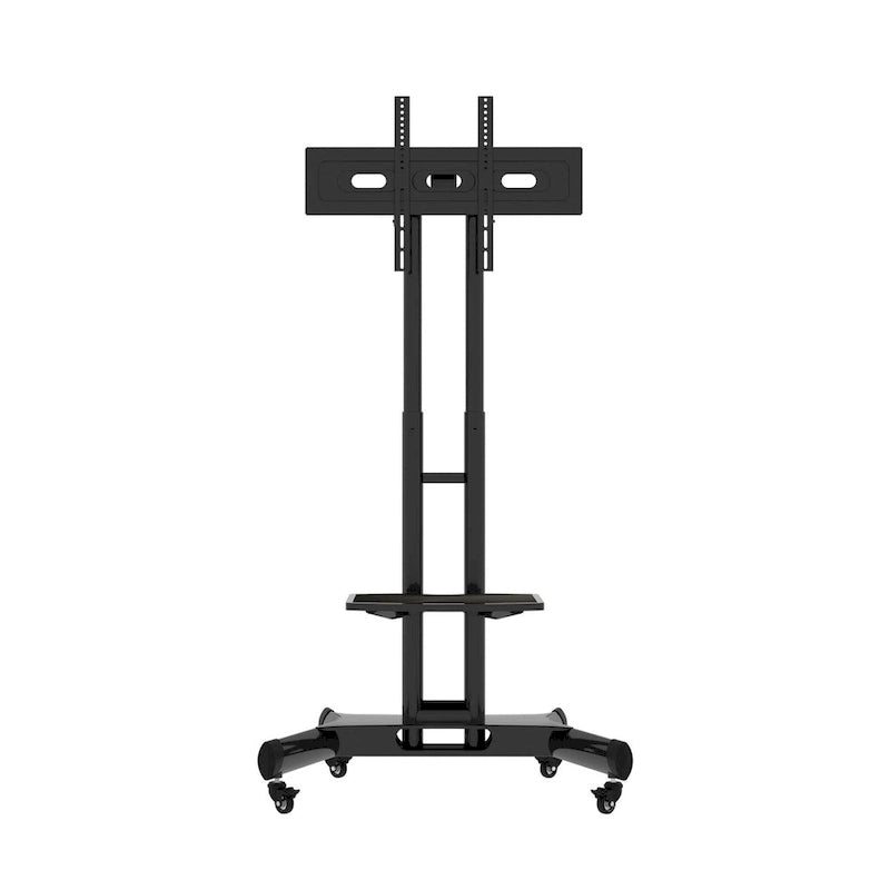 Meuble TV universel pivotant, support TV de table réglable en hauteur et inclinable