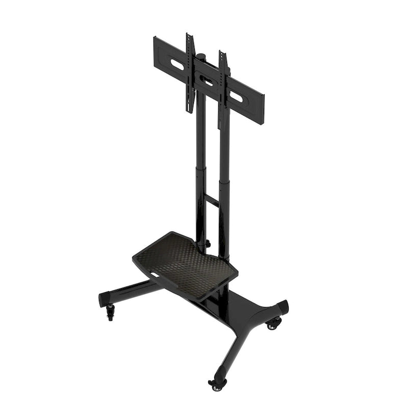 Meuble TV universel pivotant, support TV de table réglable en hauteur et inclinable