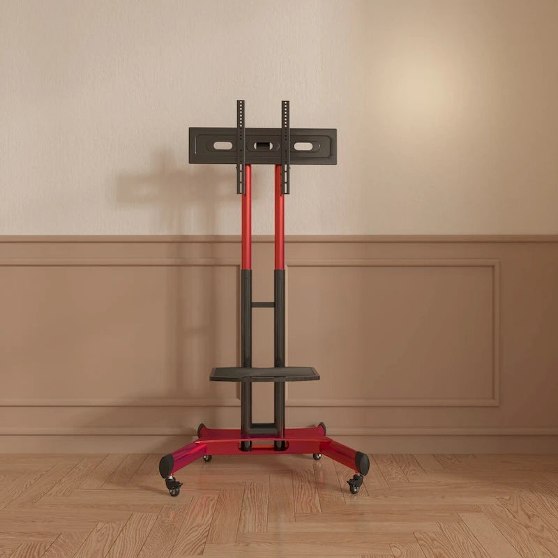 Meuble TV universel pivotant, support TV de table réglable en hauteur et inclinable