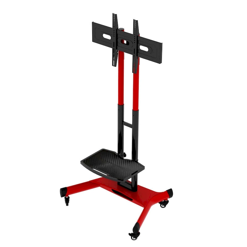 Meuble TV universel pivotant, support TV de table réglable en hauteur et inclinable