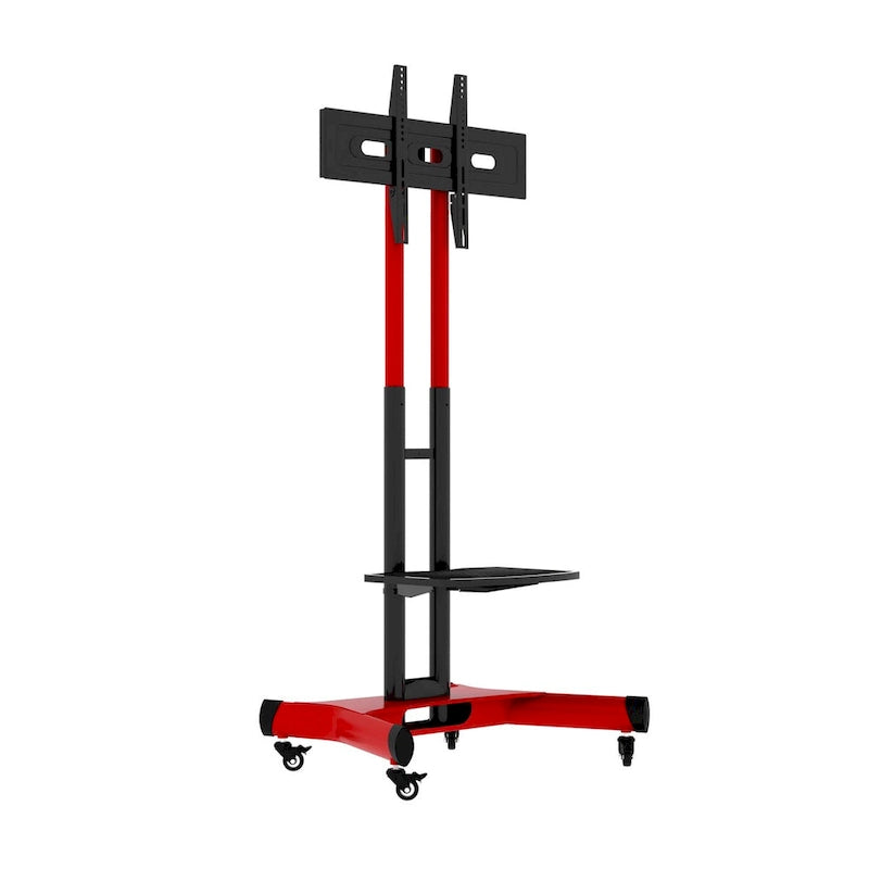 Meuble TV universel pivotant, support TV de table réglable en hauteur et inclinable