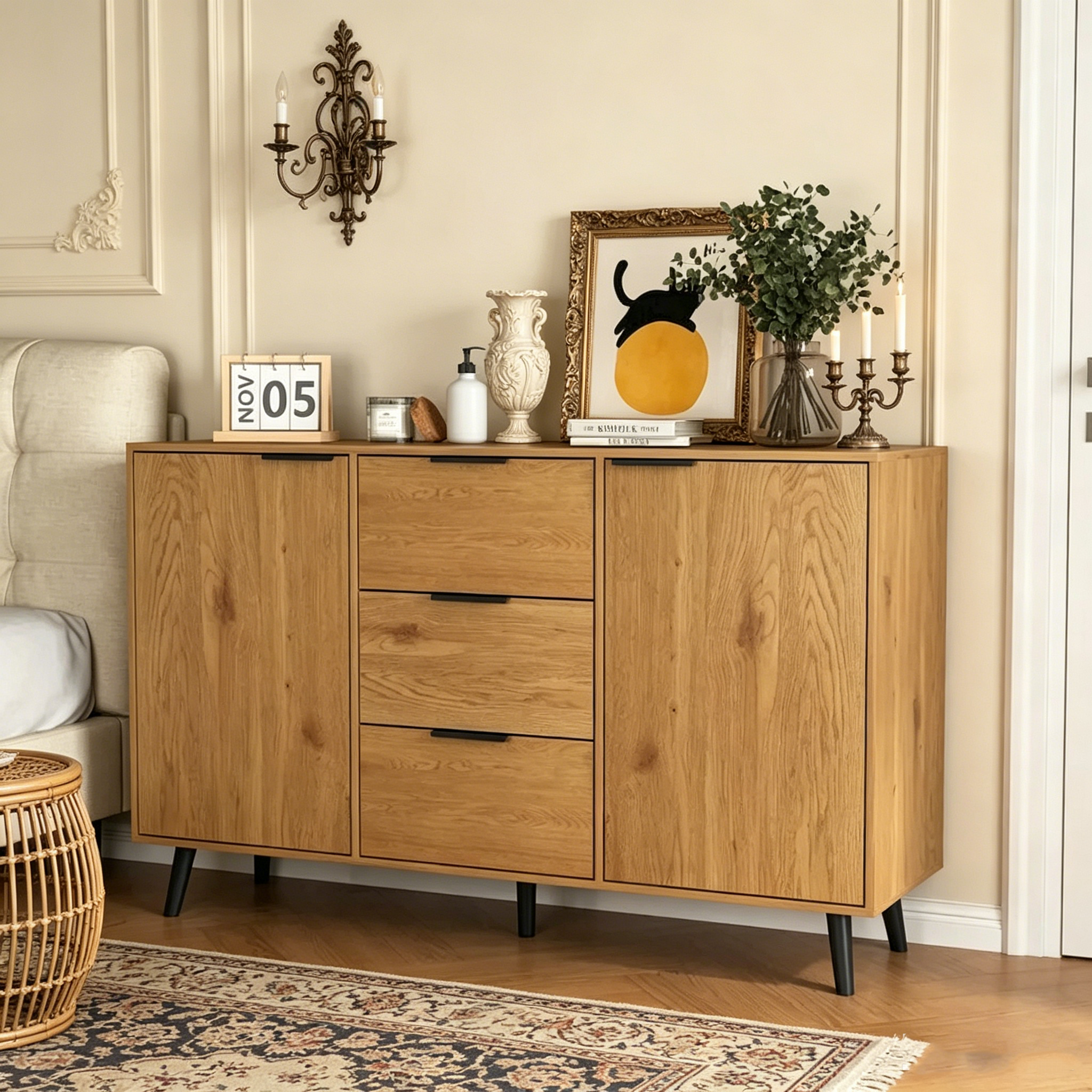 Buffet de cuisine avec rangements