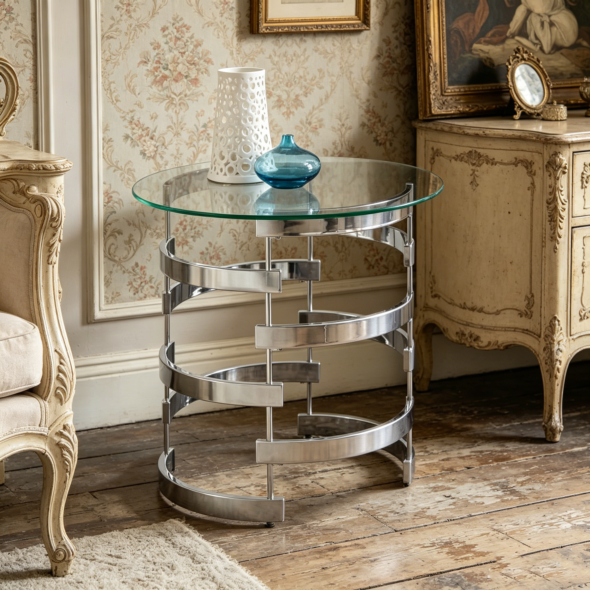 Table d'appoint ronde